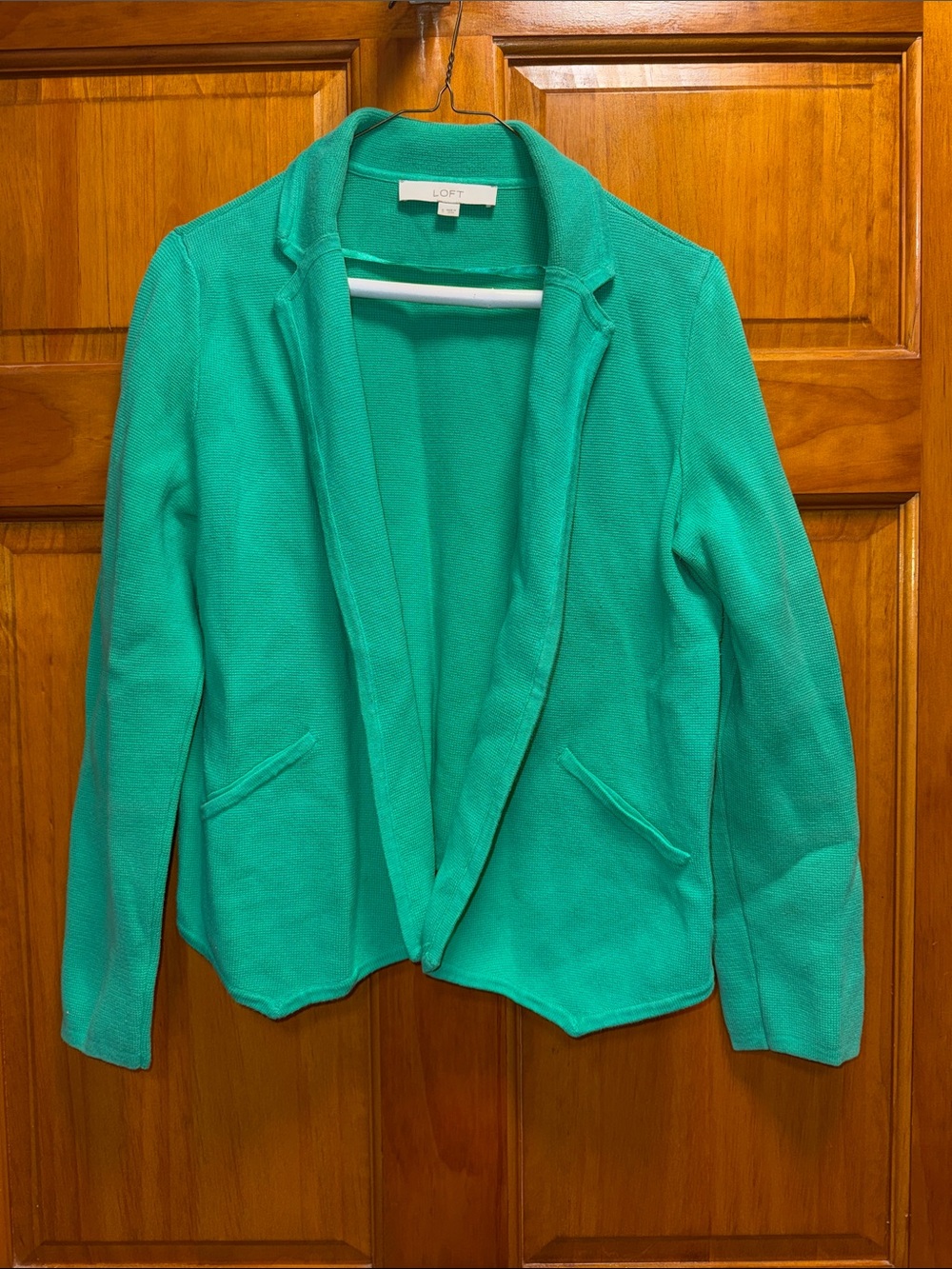 LOFT Teal Open-Front Women's Blazer Jacket